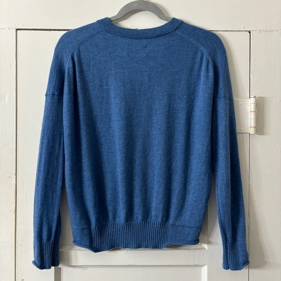 Zadig & Voltaire Brumy CP Cashmere Perforated Logo Sweater - Picture 13 of 13